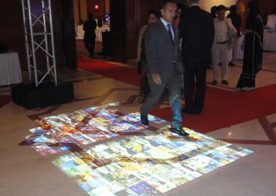 Interactive floor